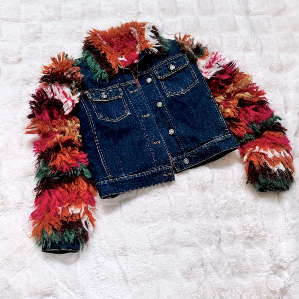 Dior Colorful wool-sleeved jacket - Picture 2 of 12